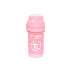 Шише против колики за бебета Twistshake 180 мл розово