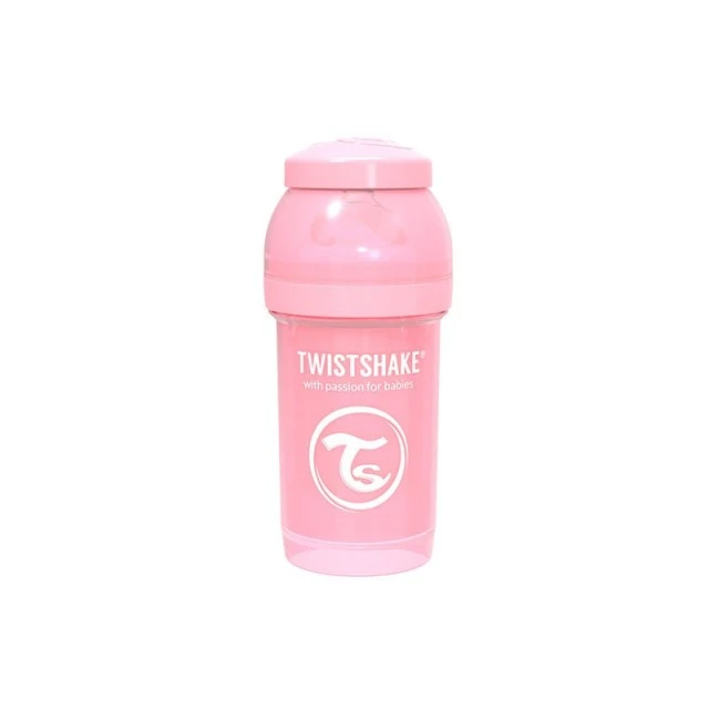 Шише за бебета против колики Twistshake 260 мл. розово