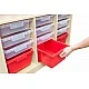 Storage cabinet for children's toys and tools