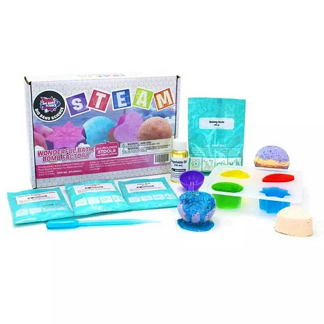 STEAM kit - Make fun bath figurines