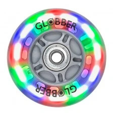 Luminous rear wheel, 80 mm for GLOBBER PRIMO / EVO scooters