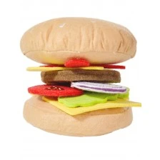 Текстилен хамбургер за игра