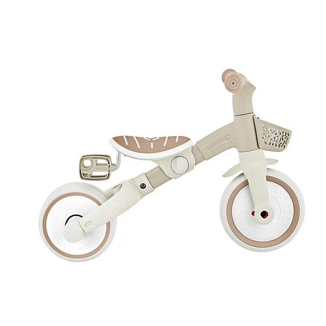 Триколка с родителски контрол 3 в 1 GLOBBER LEARNING TRIKE PLUS, бежова