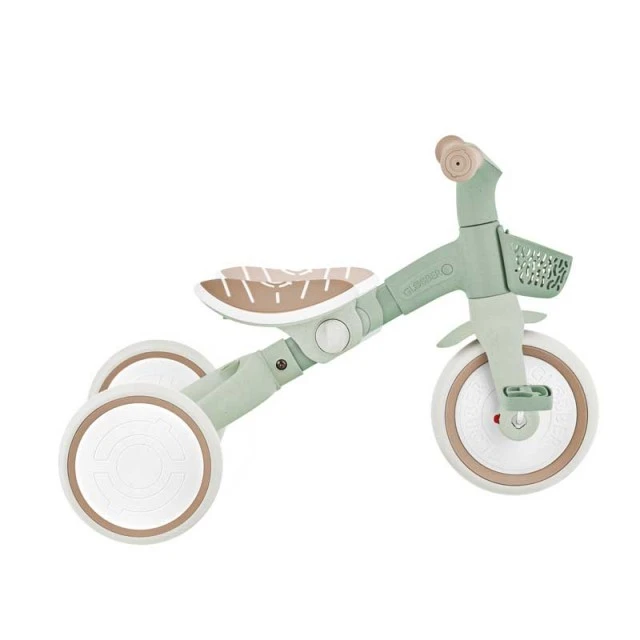 Tricycle with parental control 3 in 1 GLOBBER LEARNING TRIKE PLUS, mint