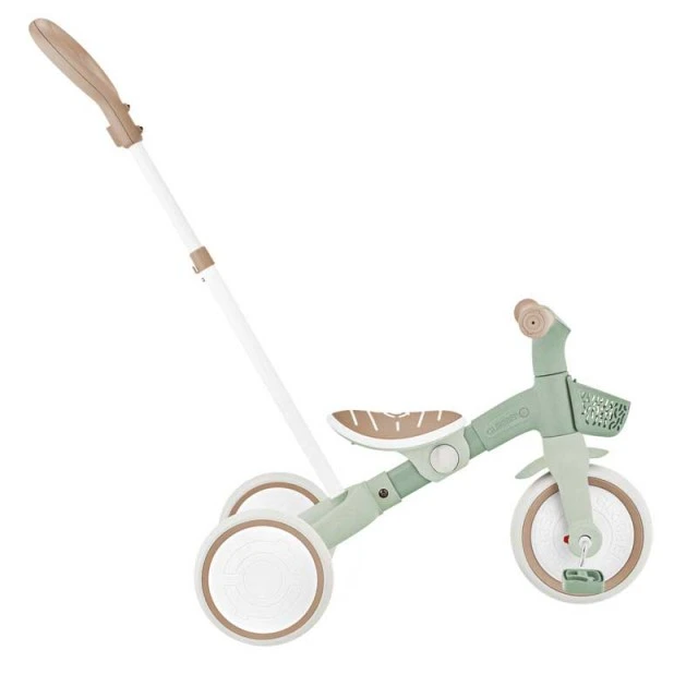 Tricycle with parental control 3 in 1 GLOBBER LEARNING TRIKE PLUS, mint