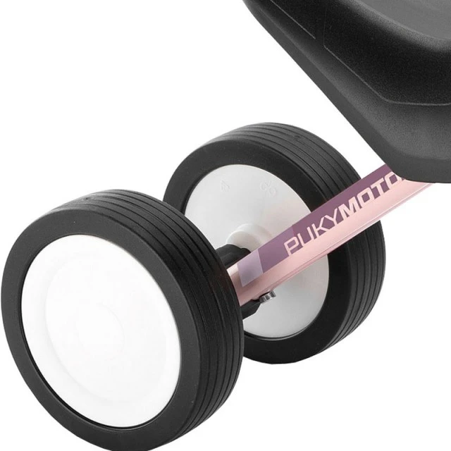 Children’s tricycle with adjustable seat PUKY PUKYMOTO, pastel pink