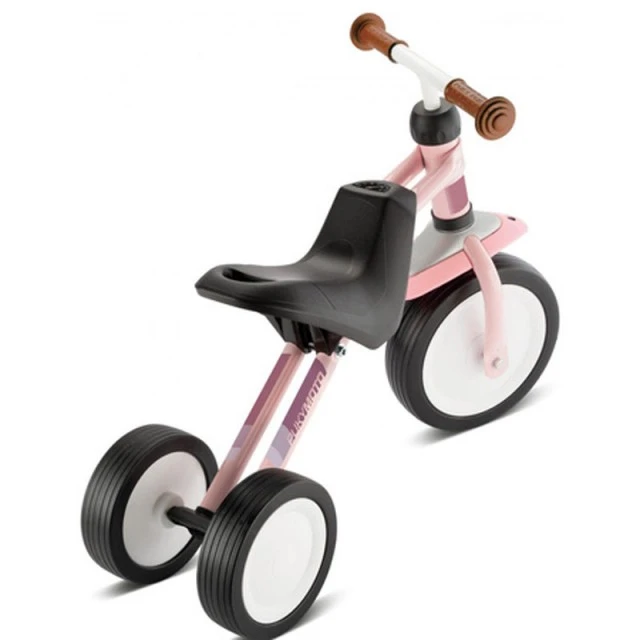 Children’s tricycle with adjustable seat PUKY PUKYMOTO, pastel pink