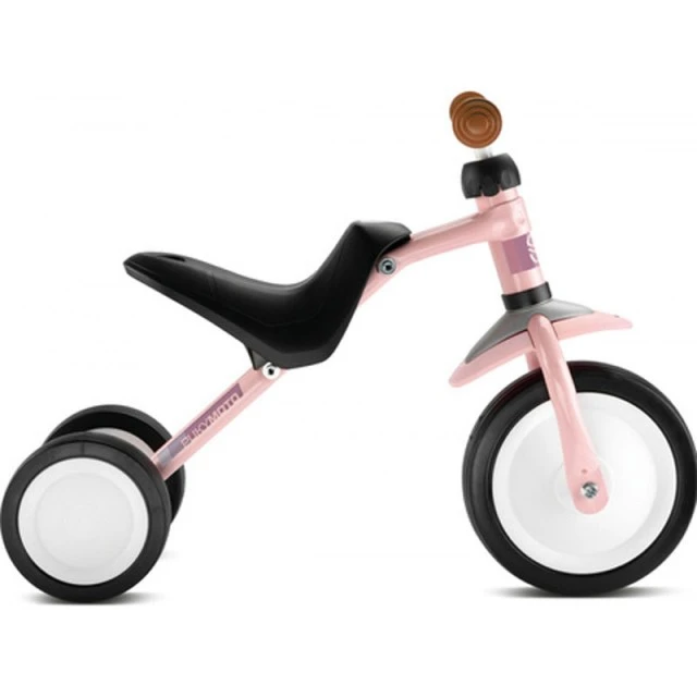 Children’s tricycle with adjustable seat PUKY PUKYMOTO, pastel pink