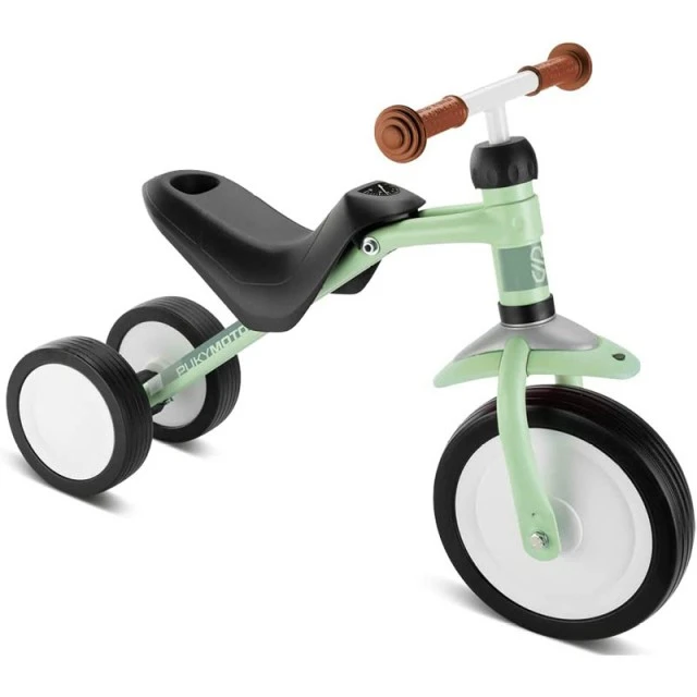 Children’s tricycle with adjustable seat PUKY PUKYMOTO, pastel green