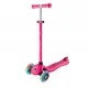 Тротинетка 4 в 1 GLOBBER GO UP SPORTY LIGHTS 360° - розова
