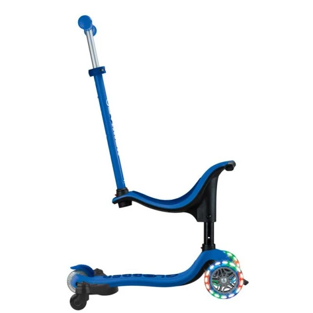 Scooter 4 in 1 GLOBBER GO UP SPORTY LIGHTS 360° - blue