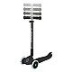 Scooter 5 in 1 GLOBBER GO UP DELUXE LIGHTS 360° - black