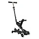 Scooter 5 in 1 GLOBBER GO UP DELUXE LIGHTS 360° - black