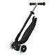 Scooter 5 in 1 GLOBBER GO UP DELUXE LIGHTS 360° - black