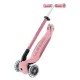 5 in 1 scooter GLOBBER GO UP DELUXE LIGHTS 360° - pastel pink
