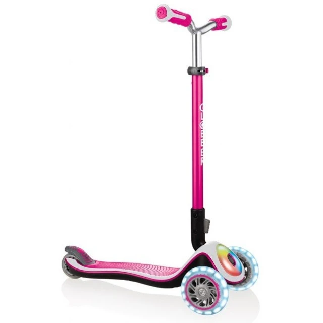 Scooter Elite Prime with light-up wheels - Pink
