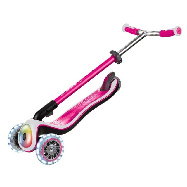 Scooter Elite Prime with light-up wheels - Pink