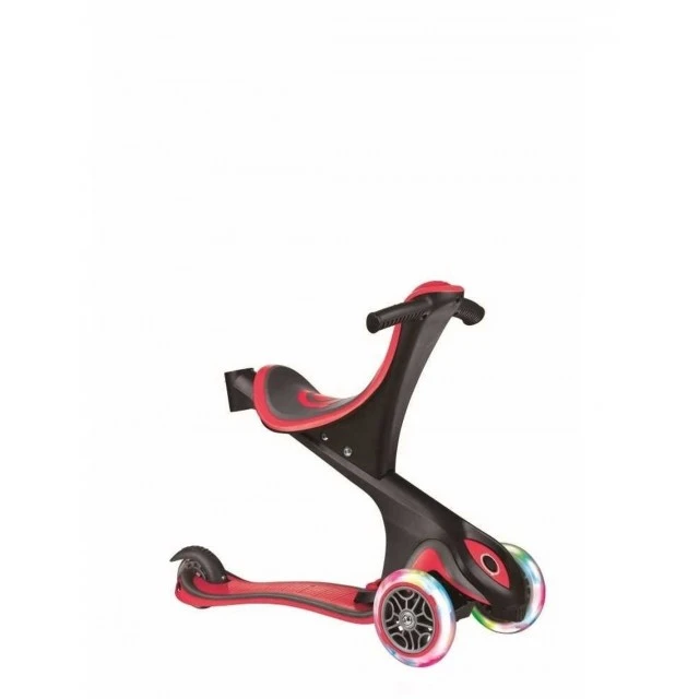 Evo Comfort Lights Scooter - Red