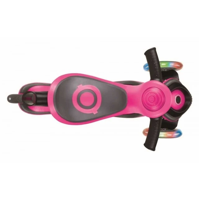 Evo Comfort Lights Scooter - Pink