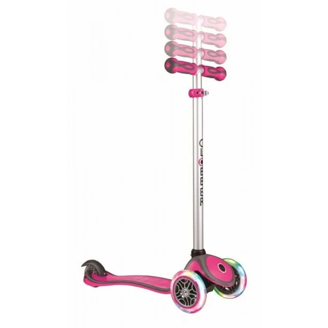 Evo Comfort Lights Scooter - Pink