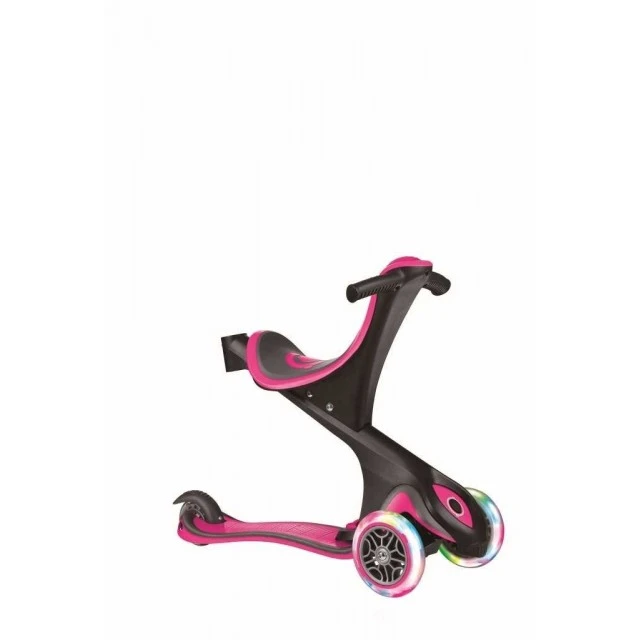 Evo Comfort Lights Scooter - Pink