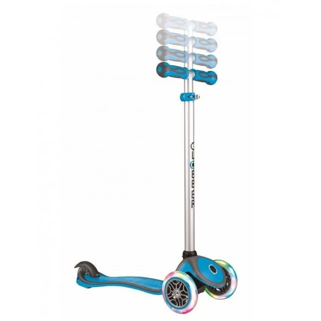 Тротинетка Evo Comfort Lights - Синя
