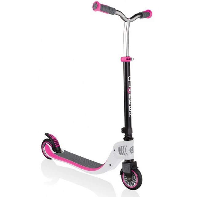 Flow Foldable 125 Scooter - White / Pink