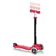 Тротинетка Globber 4 в 1 със стабилизатор, GO UP Sporty Lights - Червена