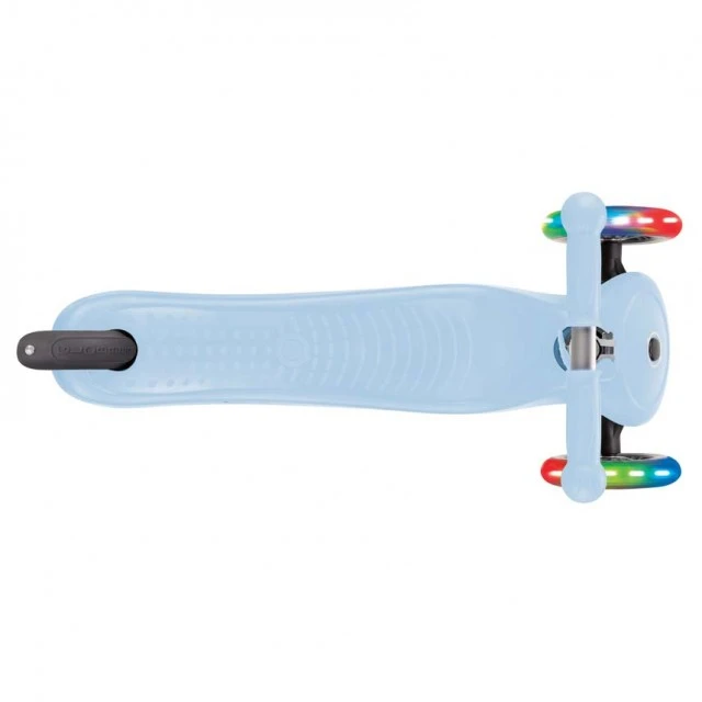 Тротинетка Globber 4 в 1 със стабилизатор, GO UP Sporty Lights - Пастелно синя