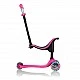 Тротинетка Globber 4 в 1 със стабилизатор, GO UP Sporty Lights - Розова