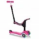 Тротинетка Globber 4 в 1 със стабилизатор, GO UP Sporty Lights - Розова
