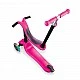 Тротинетка Globber 4 в 1 със стабилизатор, GO UP Sporty Lights - Розова