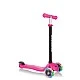 Тротинетка Globber 4 в 1 със стабилизатор, GO UP Sporty Lights - Розова
