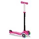Тротинетка Globber 4 в 1 със стабилизатор, GO UP Sporty Lights - Розова