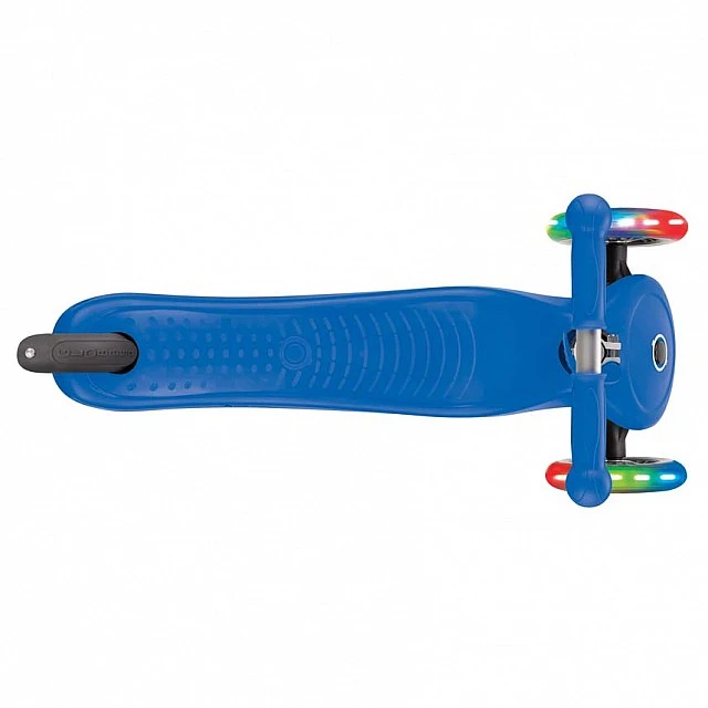 Globber 4 in 1 scooter with stabilizer, GO UP Sporty Lights - Blue