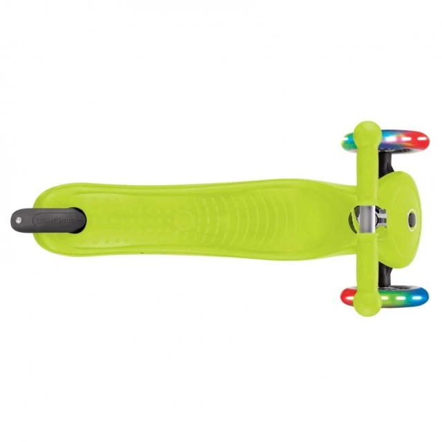 Globber 4 in 1 scooter with stabilizer, GO UP Sporty Lights - Green