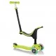 Тротинетка Globber 4 в 1 със стабилизатор, GO UP Sporty Lights - Зелена