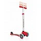 Primo Fantasy Light Scooter with Glowing Tires - Red Racing Print
