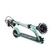 Scooter with handbrake FLOW ELEMENT JUNIOR LIGHTS, mint