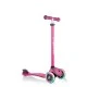 Тротинетка с родителски контрол 5 в 1 Globber Go Up Comfort Lights - розова