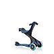 Тротинетка с родителски контрол 5 в 1 Globber Go Up Comfort Lights - синя