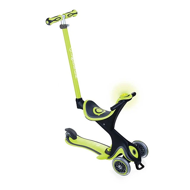 Scooter with parental control 5 in 1 Globber Go Up Comfort Play - green