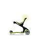 Тротинетка с родителски контрол 5 в 1 Globber Go Up Comfort Play - зелена