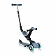 GO UP Deluxe Lights 5 in 1 Parental Control Scooter - Pastel Blue