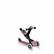 GO UP Deluxe Lights 5 in 1 Parental Control Scooter - Rose Ash