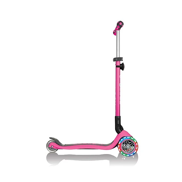 GO UP Deluxe Lights 5 in 1 Parental Control Scooter - Pink