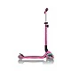 GO UP Deluxe Lights 5 in 1 Parental Control Scooter - Pink