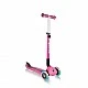 GO UP Deluxe Lights 5 in 1 Parental Control Scooter - Pink