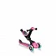 GO UP Deluxe Lights 5 in 1 Parental Control Scooter - Pink