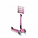GO UP Deluxe Lights 5 in 1 Parental Control Scooter - Pink